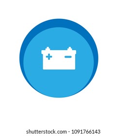 car battery icon vector illustration