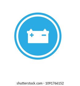 car battery icon vector illustration