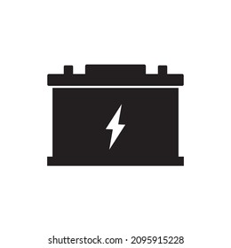 Car Battery icon vector illustration sign