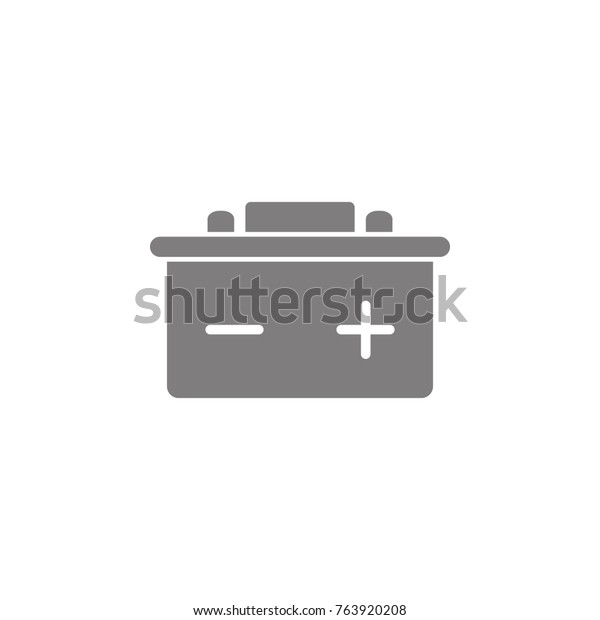 car battery icon.\
Web element. Premium quality graphic design. Signs symbols\
collection, simple icon for websites, web design, mobile app, info\
graphics on white\
background