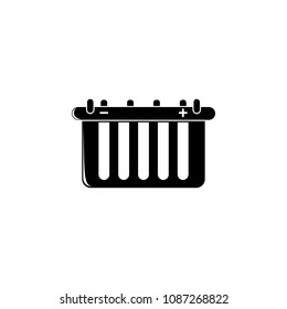 car battery illustration. Element of car repair for mobile concept and web apps. Detailed car battery icon can be used for web and mobile. Premium icon