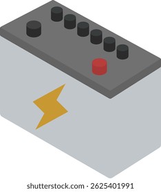 Car battery, Image illustration of car battery
