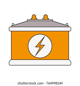 Car battery isolated