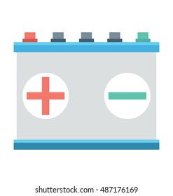 
Car Battery Vector Icon
