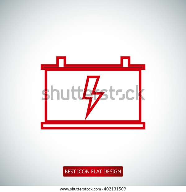car battery vector
icon