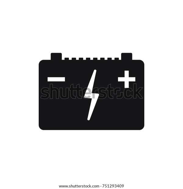car battery vector\
icon, battery icon 