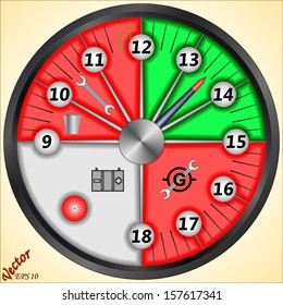 Car Battery Voltmeter