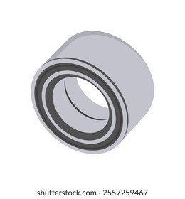 Car Bearing, Automotive Flat Illustration Isolated