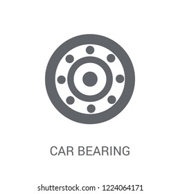 car bearing icon. Trendy car bearing logo concept on white background from car parts collection. Suitable for use on web apps, mobile apps and print media.