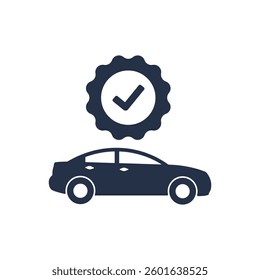 Car best quality icon. Solid glyph series icon
