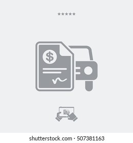 Car billing document - Dollar