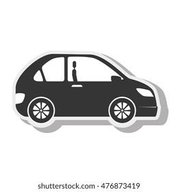 car black coupe transport design