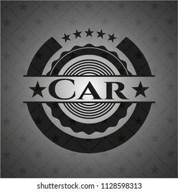Car black emblem
