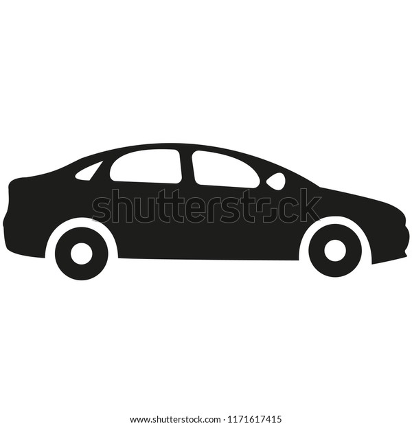 Car Black Icon Stock Vector (Royalty Free) 1171617415