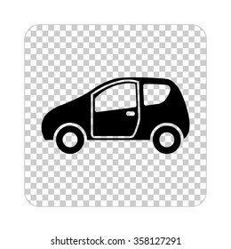 Car  - black vector icon