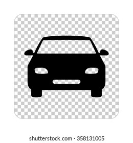 Car  - black vector icon