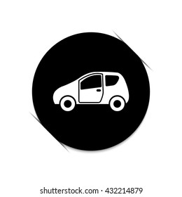 Car  - black vector icon