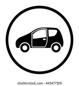Car  - black vector icon