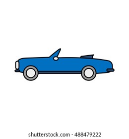 car blue icon