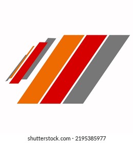 car body decal vector. car body modification decal