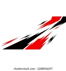 car body template sticker vector. racing car stickers