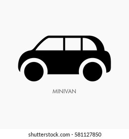 Car body type vector illustration icon.