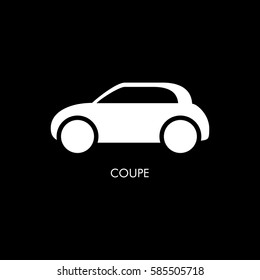 Car body type vector illustration icon.