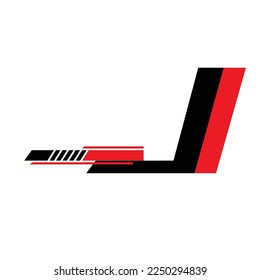 car body wrap sticker design vector