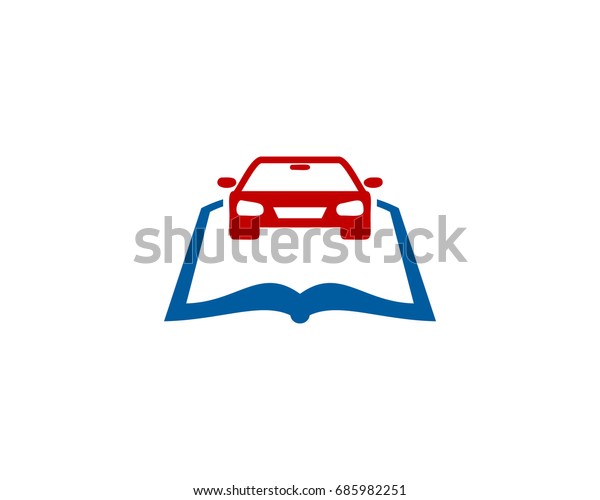 Car Book Icon Logo Design\
Element