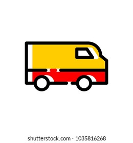 car box logo icon