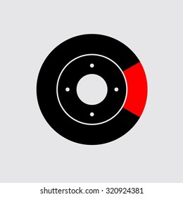car brake icon