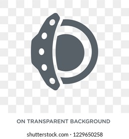 car brake icon. car brake design concept from Car parts collection. Simple element vector illustration on transparent background.