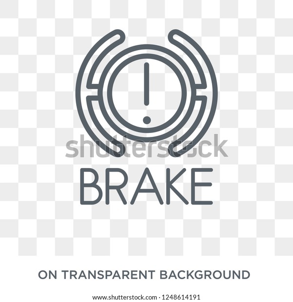 car brake light icon. car brake light design\
concept from Car parts collection. Simple element vector\
illustration on transparent\
background.