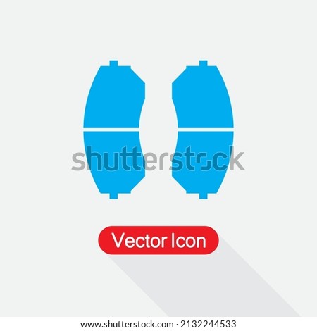 Car Brake Pad Icon Vector Illustration Eps10