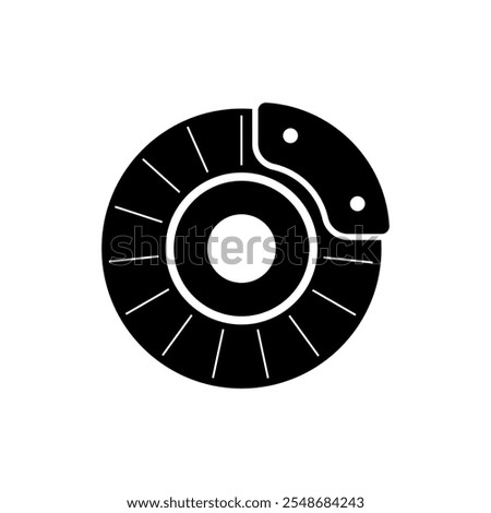 car breake system icon vector