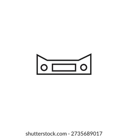 car bumper icon ilustration element design