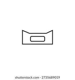 car bumper icon ilustration element design