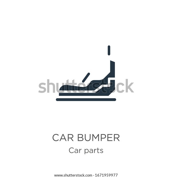 Car\
bumper icon vector. Trendy flat car bumper icon from car parts\
collection isolated on white background. Vector illustration can be\
used for web and mobile graphic design, logo,\
eps10