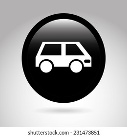 car button graphic design , vector illustration