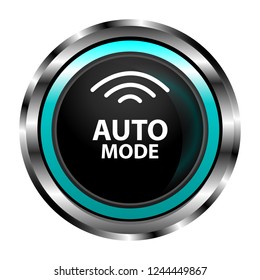 Vecteur Stock Vector automatic mode smartphone icon. Auto mode