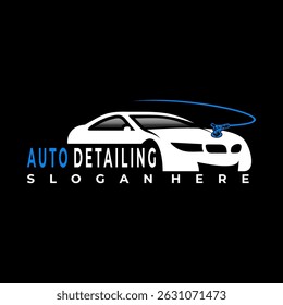 Car care log design vector. Creative Car protections body logo design icon
