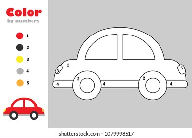 13,472 Car Color By Numbers Images, Stock Photos & Vectors | Shutterstock