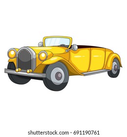 Car cartoon vector illustration