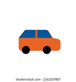 car cartoon with white background