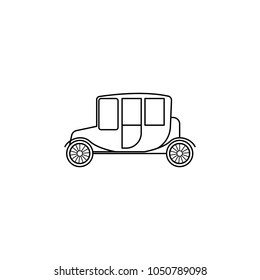 car chaise icon. Element of generation icon for mobile concept and web apps. Thin line  icon for website design and development, app development. Premium icon on white background