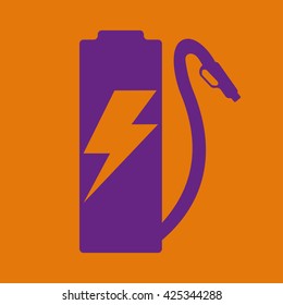 Car Charging Icon