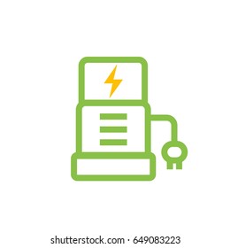 car charging station icon