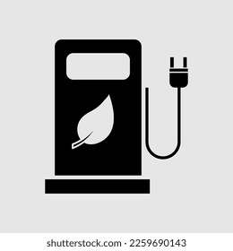 Car charging station Icon Vector. trendy style illustration on white background..eps