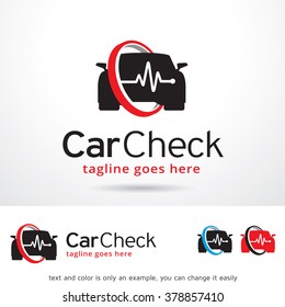 Car Check Logo Template Design Vector 