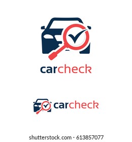 Car Check Logo Template Design